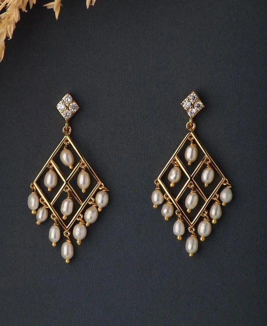 گوشواره طلا مرواریدی