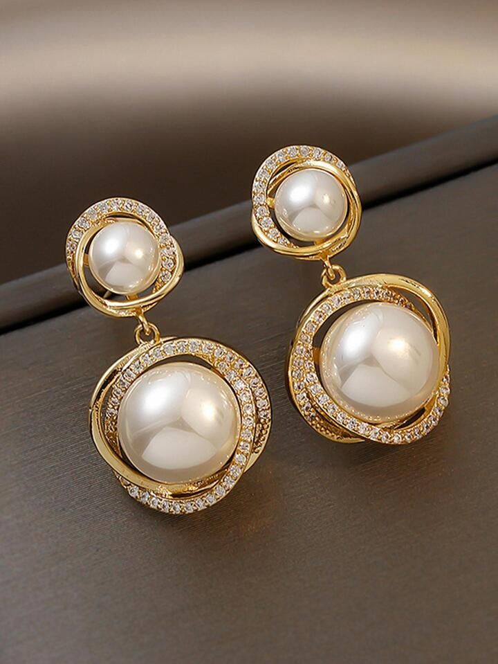 گوشواره طلا مرواریدی